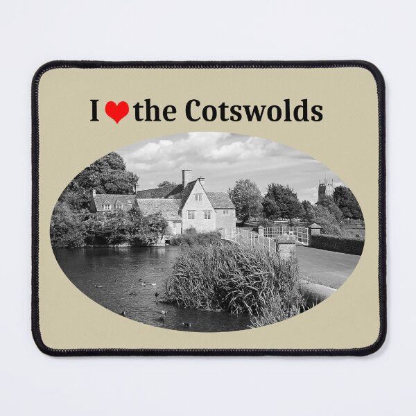 Item preview, I Love the Cotswolds (Fairford Mill) designed and sold by Murph's Images.