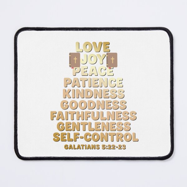 Item preview, Fruits of the Spirit in style with this elegant gold-gradient print designed and sold by HouseofOpulent.