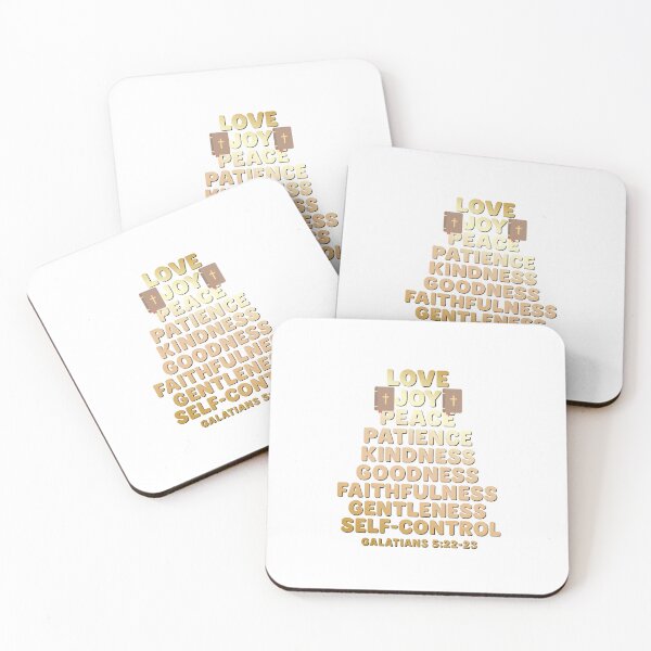 Item preview, Fruits of the Spirit in style with this elegant gold-gradient print  designed and sold by HouseofOpulent.