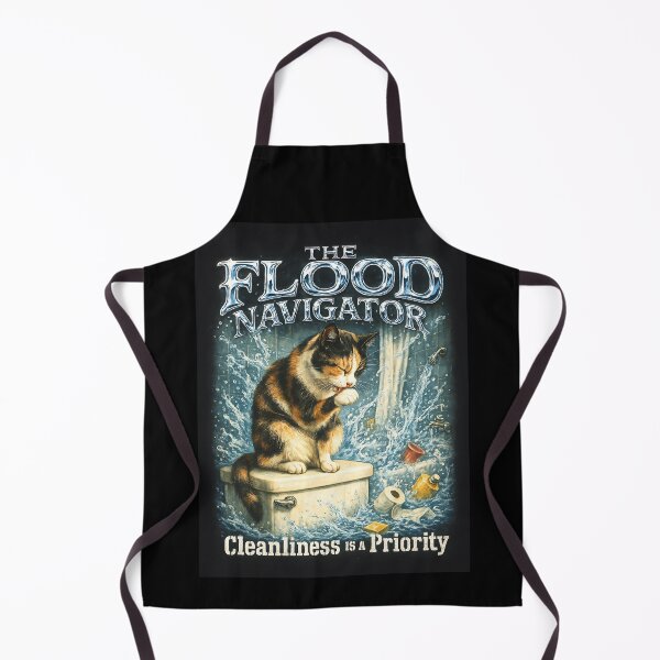 Item preview, The Flood Navigator Funny Calico Cat 90s Bootleg Tee designed and sold by catastrocat.