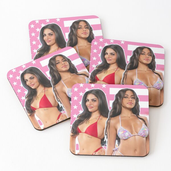 Item preview, Amaya & Huda Support Flag designed and sold by PopOffMarket.