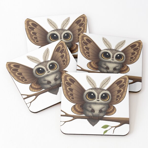 Item preview, Cute Mothman – Adorable Cryptid Creature Art designed and sold by Strange Comforts.