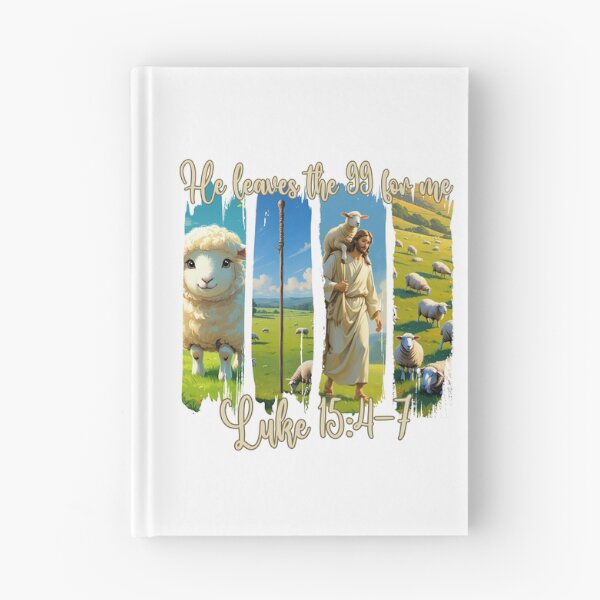 Item preview, He Leaves the 99 for Me – Lost Sheep Brushstroke Art designed and sold by Illustrated Faith.