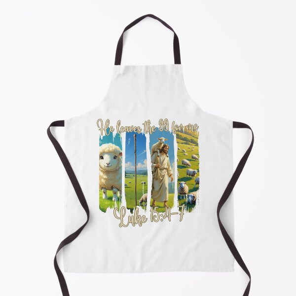 Item preview, He Leaves the 99 for Me – Lost Sheep Brushstroke Art designed and sold by Illustrated Faith.