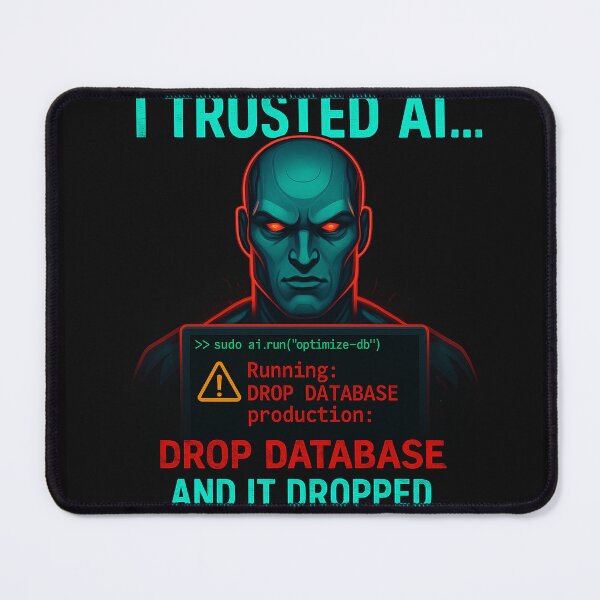 Item preview, I Trusted AI... And Now the Database Is Gone designed and sold by  just text.