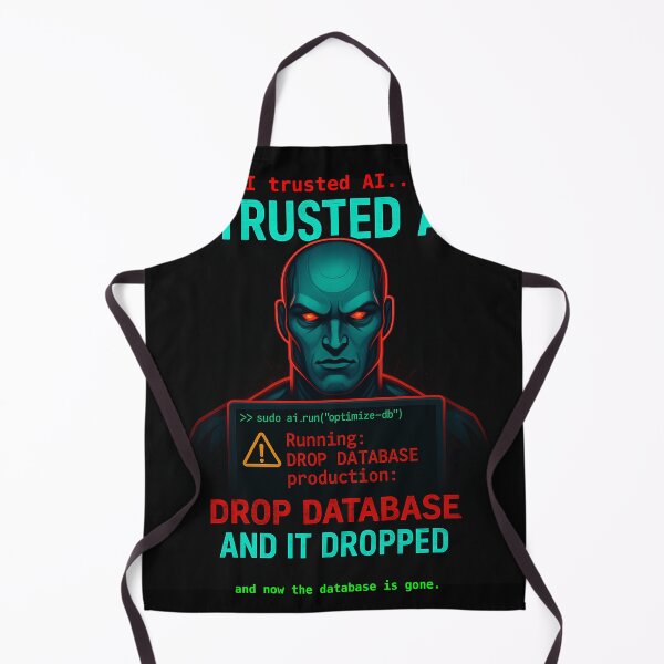 Item preview, I Trusted AI... And Now the Database Is Gone designed and sold by just text.
