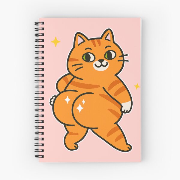 Item preview, Orange Thicc Chonky Cat  designed and sold by lauraaliceynco.