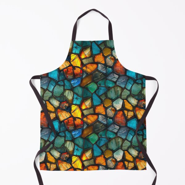 Item preview, Vibrant Abstract Stained Glass Mosaic designed and sold by NTGUILTY.