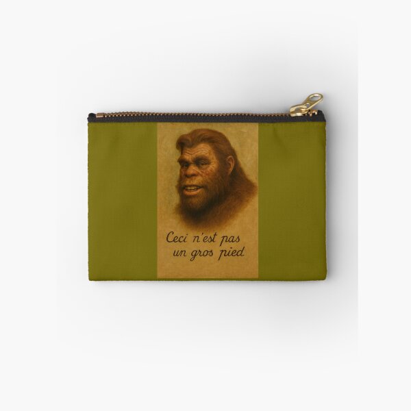 Item preview, Ceci N'est Pas un Gros Pied (Bigfoot) designed and sold by Tridentulus.