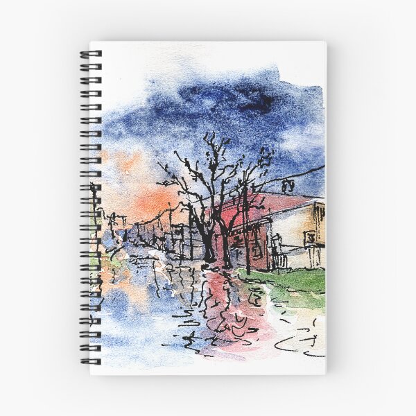 Item preview, Flooded suburbs designed and sold by mariodibuja.