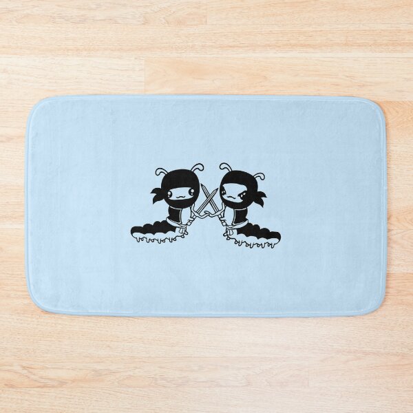 Item preview, 2 Caterpillar Ninja Costume Cool Black Japanese Sword Fighter designed and sold by shirt-o-mat.