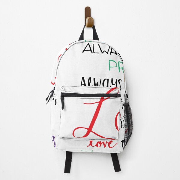 Item preview, Colorful, hand-lettered scripture inspired by 1 Corinthians 13 designed and sold by HouseofOpulent.