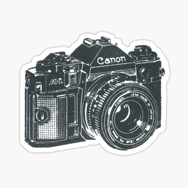 Autocollant (pad) De Pile Pour Canon AE-1 - Occasion, Bon état