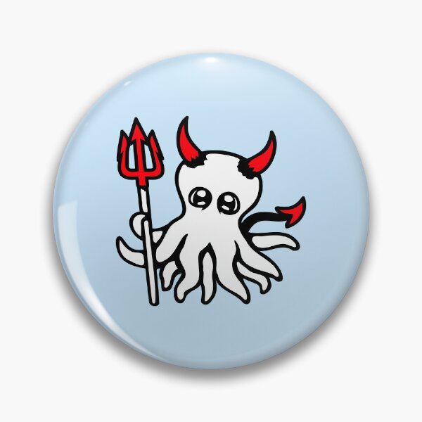 Item preview, Octopus Devil Hell Satan Evil Purgatory Naughty designed and sold by shirt-o-mat.