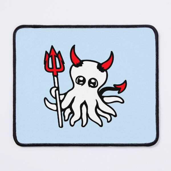 Item preview, Octopus Devil Hell Satan Evil Purgatory Naughty designed and sold by shirt-o-mat.