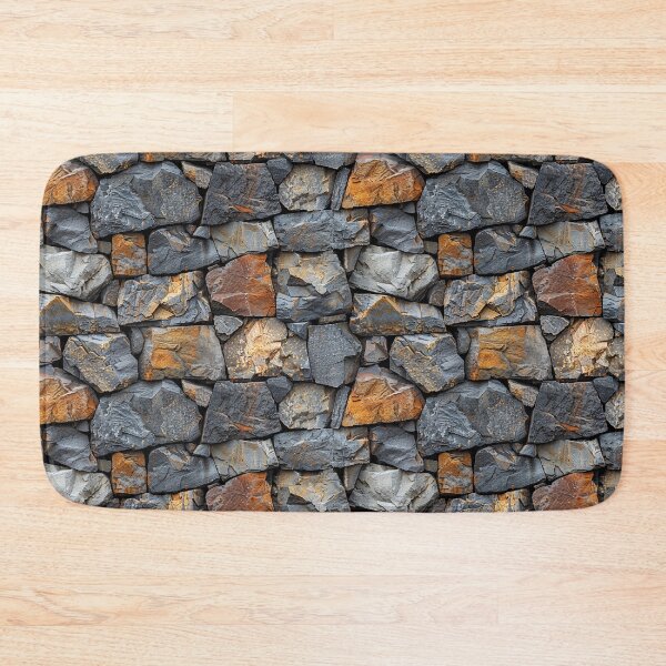 Item preview, Robust Dry Stone Wall Texture with Earthy Tones designed and sold by NTGUILTY.