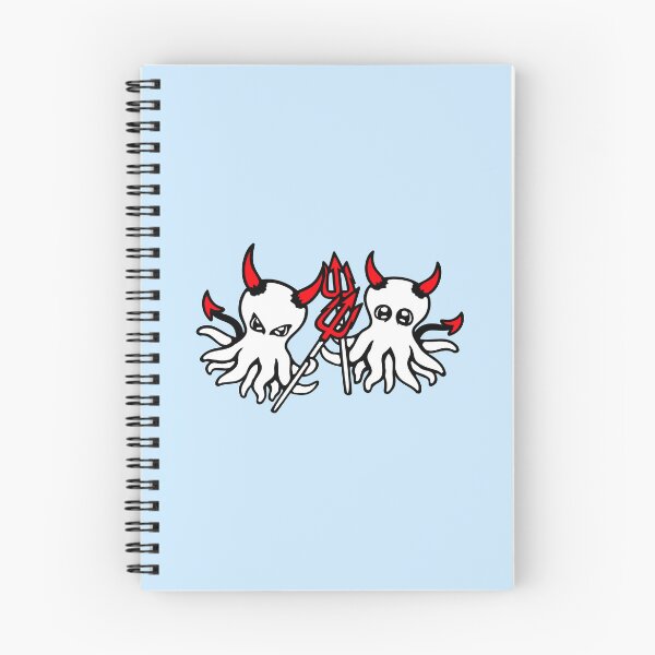 Item preview, 2 Octopus Devil Team Hell Satan Evil Purgatory Naughty designed and sold by shirt-o-mat.