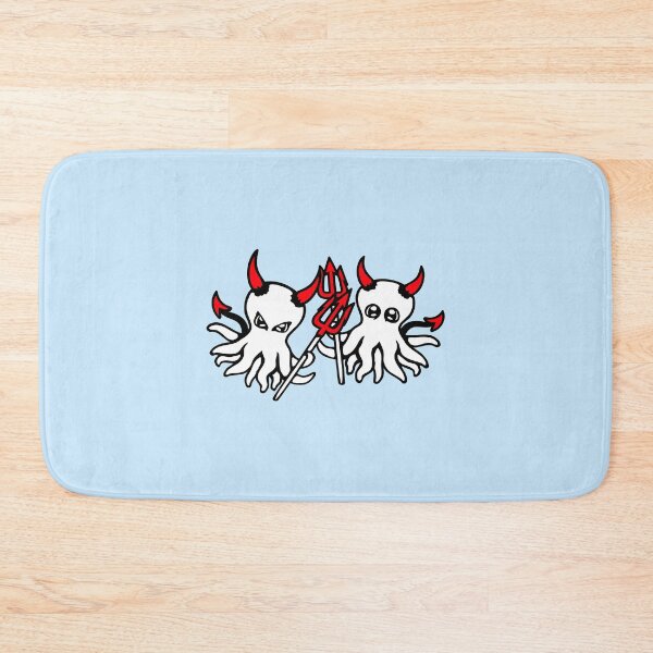 Item preview, 2 Octopus Devil Team Hell Satan Evil Purgatory Naughty designed and sold by shirt-o-mat.