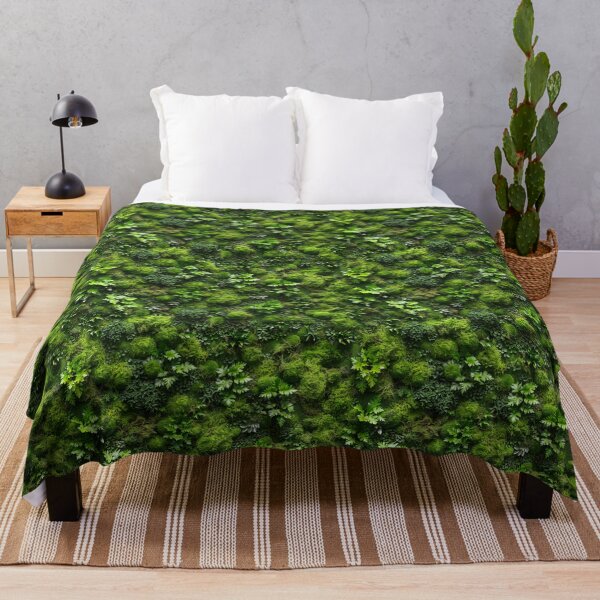 Item preview, Vibrant Green Moss and Foliage Living Wall designed and sold by NTGUILTY.