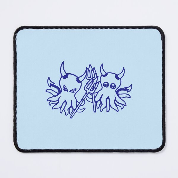 Item preview, 2 Octopus Devil Team Hell Satan Evil Purgatory Naughty designed and sold by shirt-o-mat.
