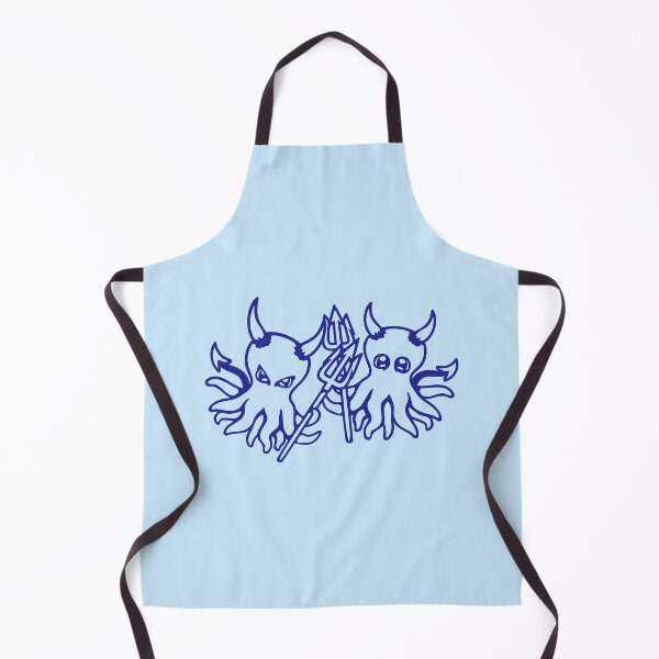 Item preview, 2 Octopus Devil Team Hell Satan Evil Purgatory Naughty designed and sold by shirt-o-mat.