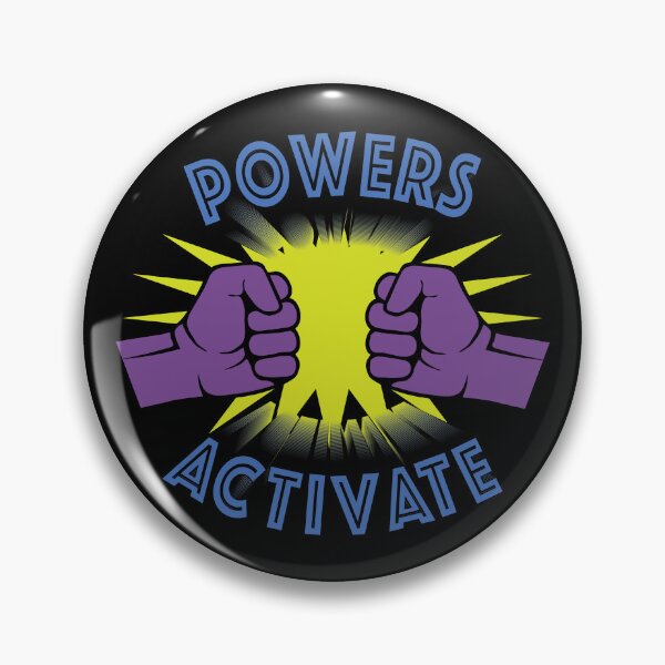 Item preview, Powers Activated – Throwback Comic Style designed and sold by SnarkSharks.