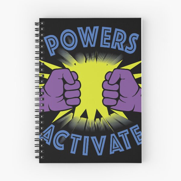 Item preview, Powers Activated – Throwback Comic Style designed and sold by SnarkSharks.