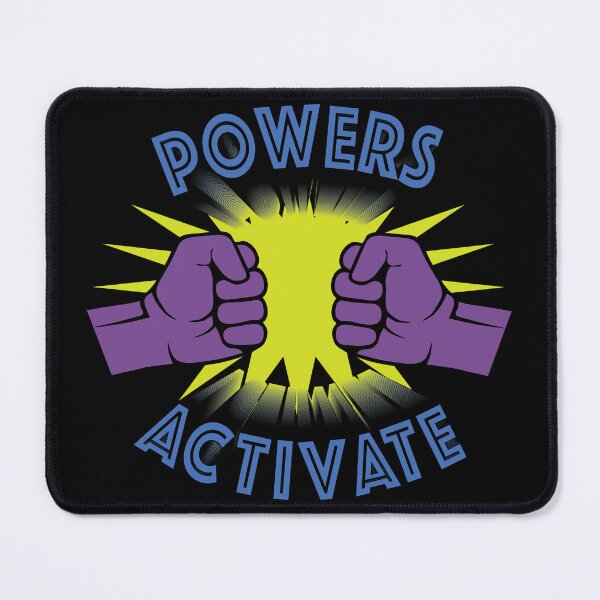 Item preview, Powers Activated – Throwback Comic Style designed and sold by SnarkSharks.