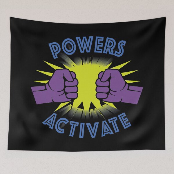 Item preview, Powers Activated – Throwback Comic Style designed and sold by SnarkSharks.