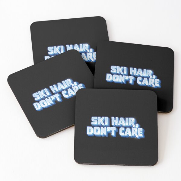 Item preview, Ski hair dont care skiing design designed and sold by jazzydevil.