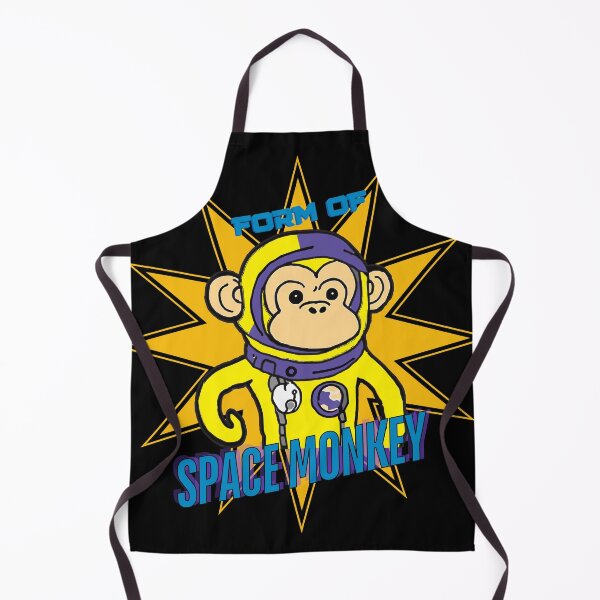 Item preview, Form of... Space Monkey! – Retro Cartoon Hero Parody Design designed and sold by SnarkSharks.