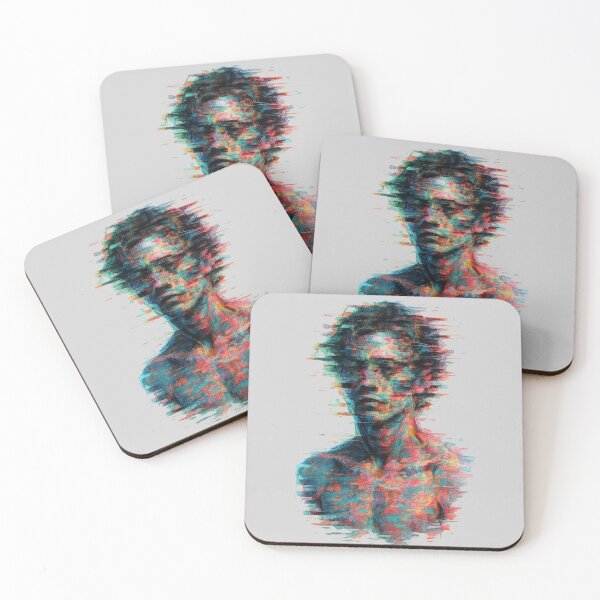 Item preview, Abstract Portrait with Vibrant Colors designed and sold by AKRAMlogo.