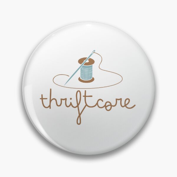 Item preview, Thriftcore with needle and thread designed and sold by jazzydevil.