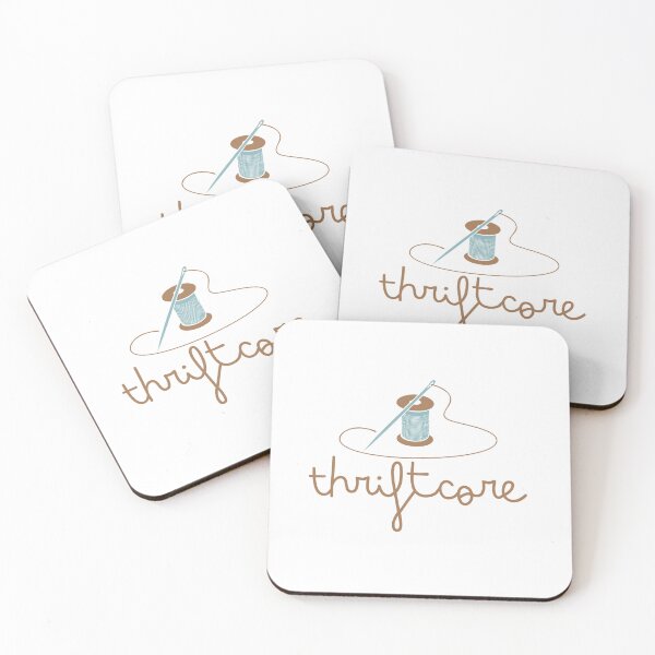 Item preview, Thriftcore with needle and thread designed and sold by jazzydevil.
