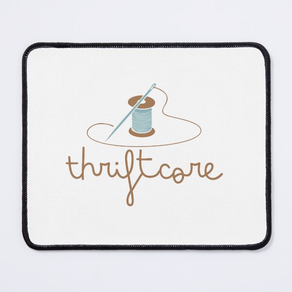 Item preview, Thriftcore with needle and thread designed and sold by jazzydevil.