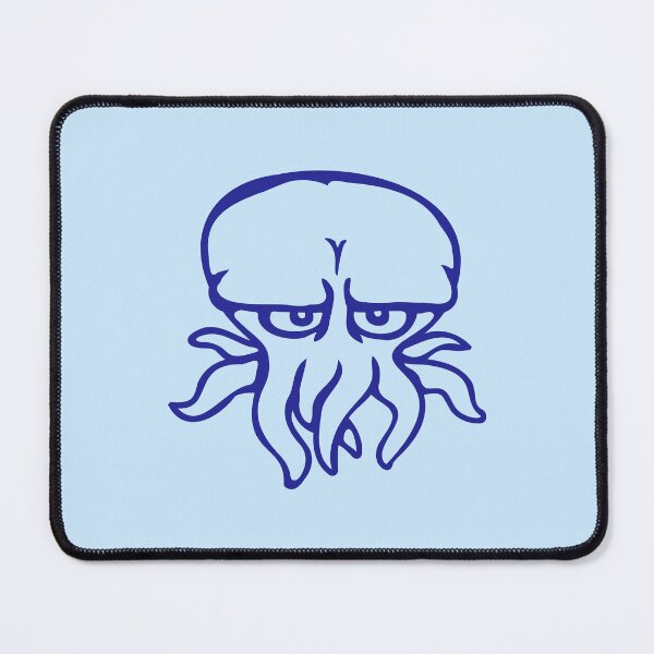 Item preview, Octopus Looks Cute Sad Tired Little Shy Afraid Drawing designed and sold by shirt-o-mat.