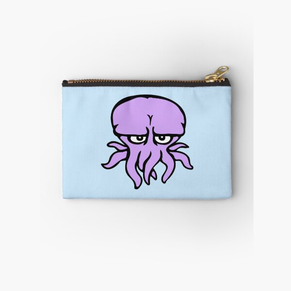 Item preview, Octopus Looks Cute Sad Tired Little Shy Afraid Drawing designed and sold by shirt-o-mat.