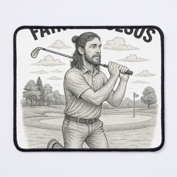 Item preview, Fairway Jesus designed and sold by Gentleman’s Golf Creations.