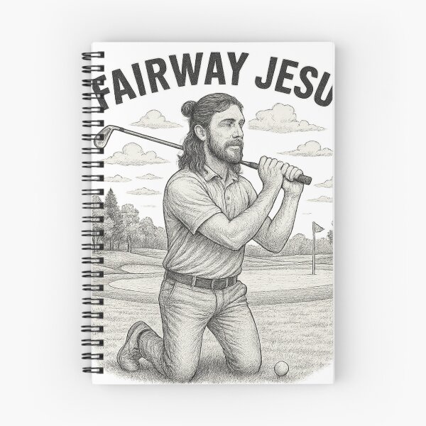 Item preview, Fairway Jesus designed and sold by Gentleman’s Golf Creations.