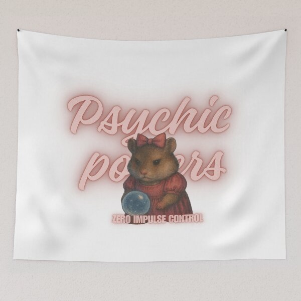 Item preview, Psychic powers, zero impulse control designed and sold by Dream Tees.