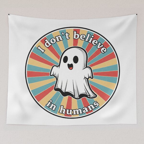 Item preview, I Don't Believe In Humans Ghost designed and sold by Owcomm.