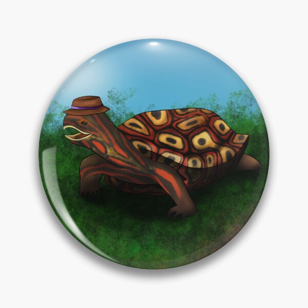 Item preview, Painted Wood Turtle designed and sold by LoeverofAnimals.