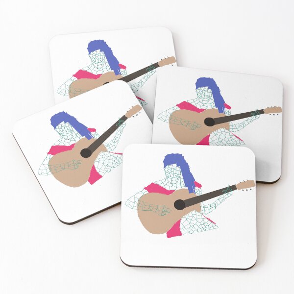 Item preview, Songstress guitar player tee designed and sold by RoydonRoadTees.