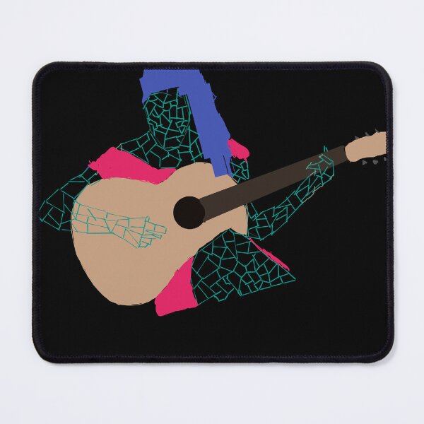 Item preview, Songstress guitar player tee designed and sold by RoydonRoadTees.