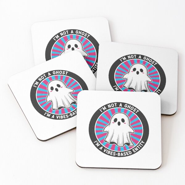 Item preview, I'm Not A Ghost I'm A Vibes Based Entity designed and sold by Owcomm.
