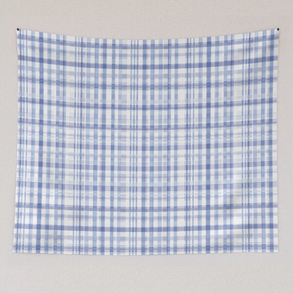 Item preview, Delft Blue Plaid Seamless  designed and sold by Sharon Schwalbe.