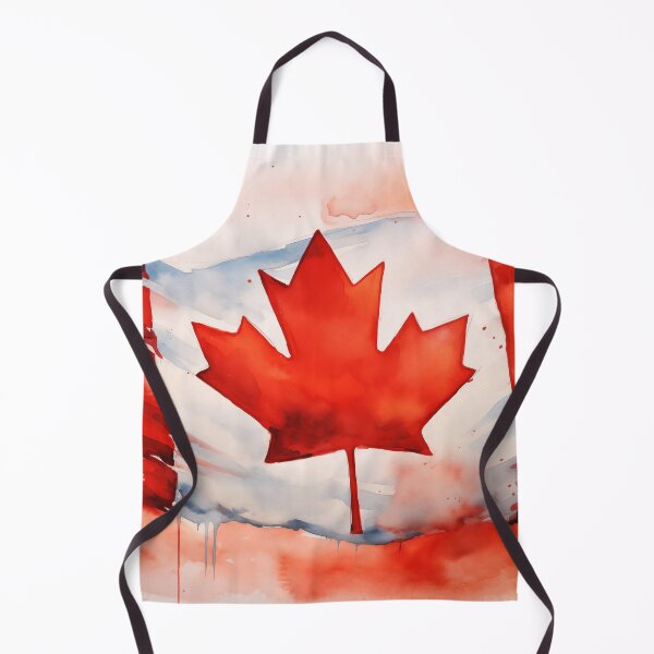 Item preview, Canadian Flag Watercolour proud Maple Leaf! designed and sold by Roxane Bay.