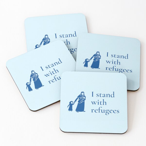 Item preview, I Stand With Refugees designed and sold by Ren's Red.
