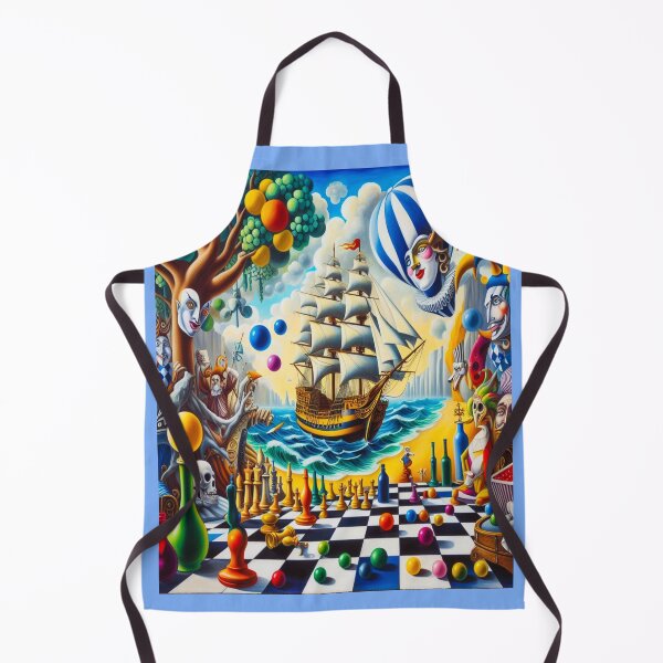 Item preview, Chessboard Armada: A Surreal Seafarer’s Dream designed and sold by daweave77.
