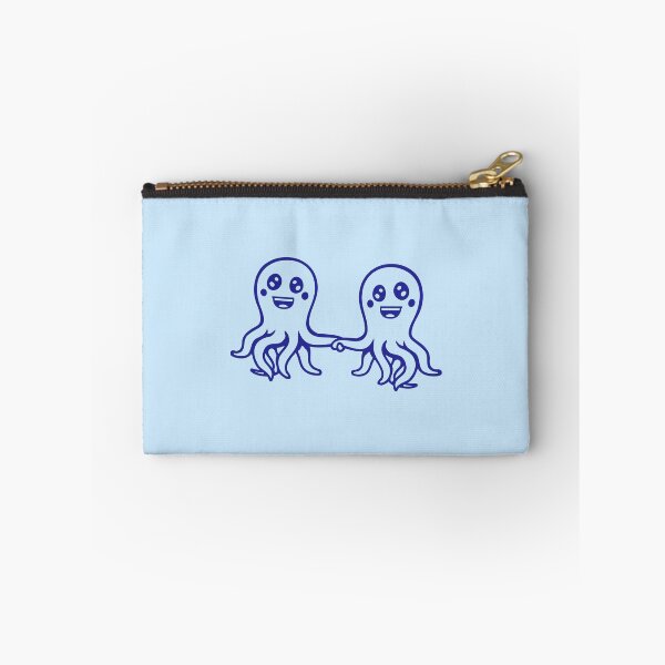 Item preview, Octopus Love Couple 2 Friends Holding Hands Valentine's Day designed and sold by shirt-o-mat.